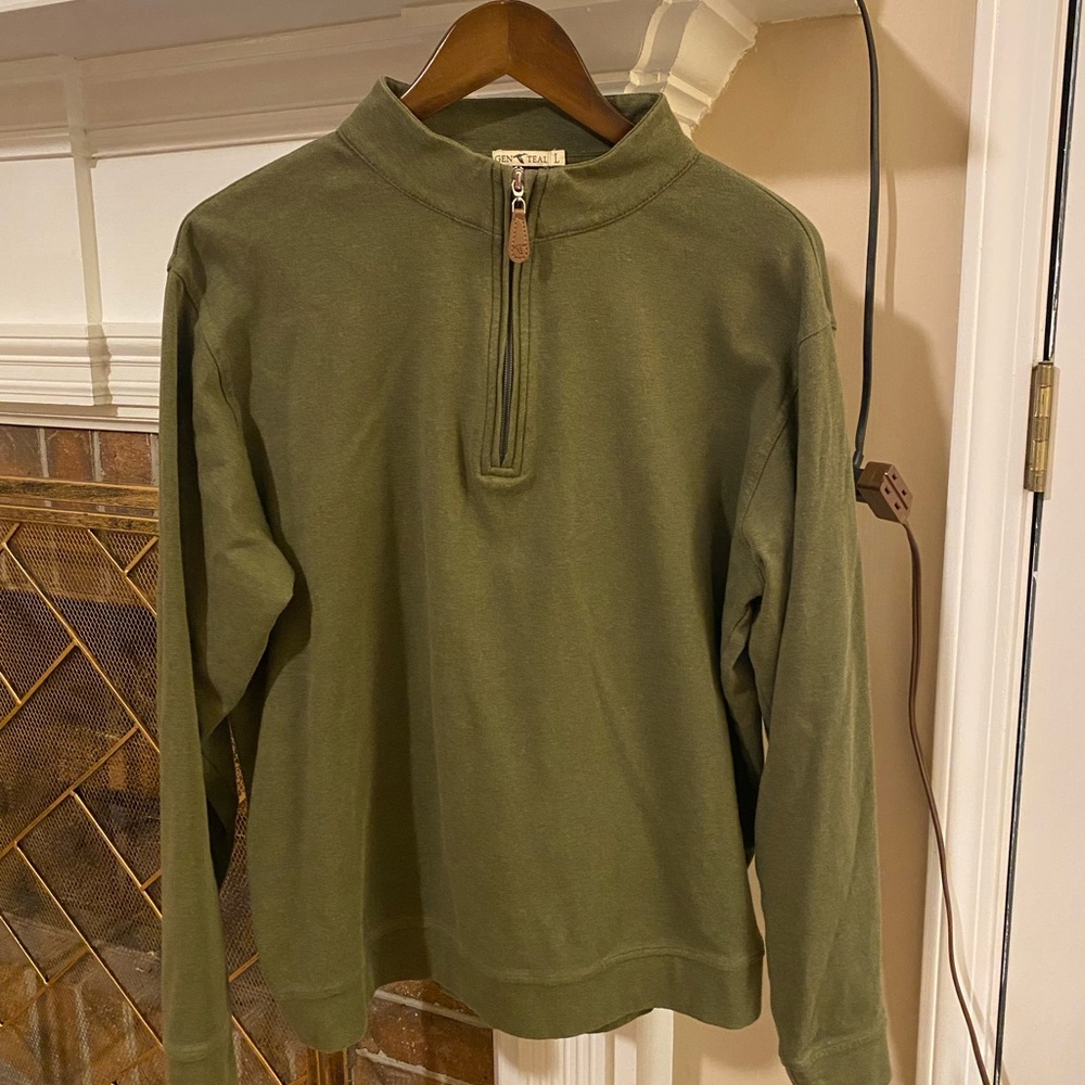 Genteal Hunter Green Pullover
